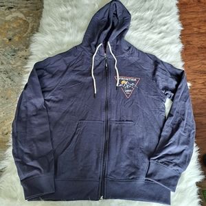 Frontier Supply Co. Ladies Navy Full Zipper  Hoodie